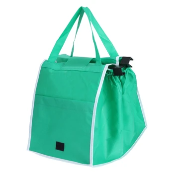 Eco-życzliwe składane torby na zakupy do supermarketu ekologiczna torba sklepu wózek Nonwoven wózek na zakupy Totes torba sklepu spożywczego