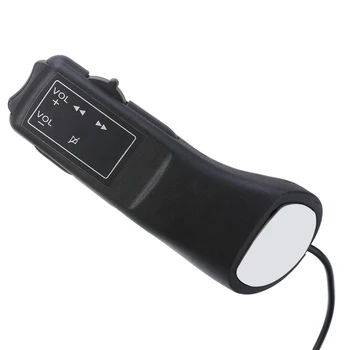 Uniwersalny 1szt przycisk zdalnego sterowania kierownicą samochodu reflektory samochodu odtwarzacz DVD 2 Din dla systemu Android bezprzewodowy pilot zdalnego sterowania