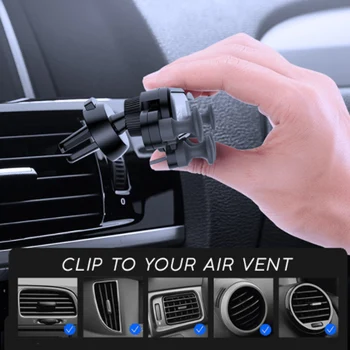 Uniwersalny Zestaw Samochodowy Mount Auto Air Vent Grip Gravity Car Phone Holder Auto-Grip Car Phone Holder Drop Shipping