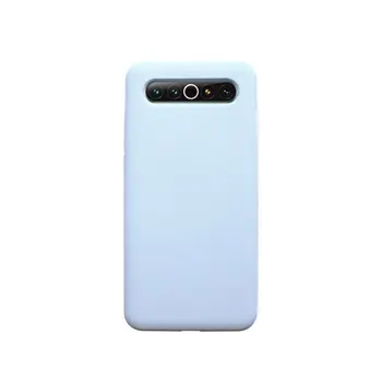 Dla Meizu 17 17 Pro Case real Liquid Silicone Soft Kwacze Lining Cover Shell