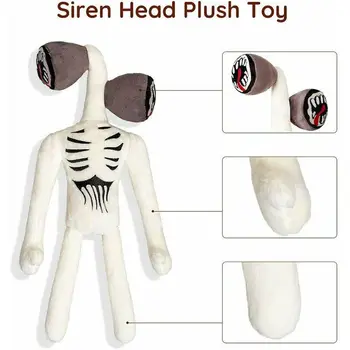 40 cm anime Plushie Siren Head pluszowe zabawki film Gra Sirenhead figurka horror model miękka lalka zabawki dla dzieci prezent na Urodziny