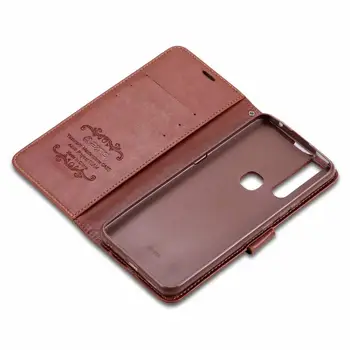 Urządzony w luksusowym stylu retro cienki skórzany flip etui dla iphpne XS MAX XR 8 8PLUS 7 6SPLUS 6 6S Case portfel podstawka na karty magnetyczne Okładka książki Case