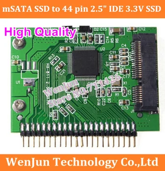 Darmowa wysyłka 3.3 V mSATA to IDE card High Qualit Mini mSATA, sata SSD to 44 pin 2.5
