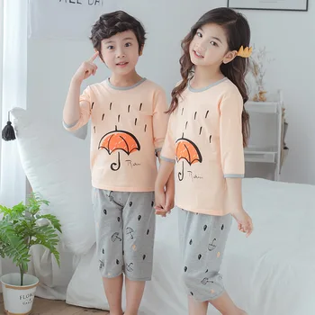 SAILEROAD Dziecięca piżama dla dziewczyn Baby Boy Girl kreskówka dinozaur piżama Pijama Infantil dziecięce piżamy letnie słodkie piżamy