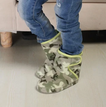 Eksport zimowej dziecięcej domowej obuwie domowe kapcie buty chłopiec ciepłe obuwie domowe strona bawełniana buty ciepłe buty zimowe magiczna różdżka