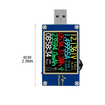 YK001-USB precyzyjny szybkie ładowania tester napięcia i prądu linii transmisji danych 11UA