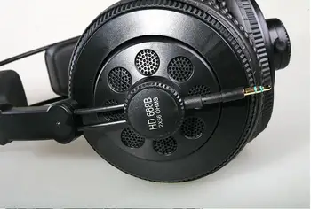 Oryginalny Superlux HD668B profesjonalny półotwarta studyjny standardowy dynamiczny monitoring słuchawek do muzyki wymienny kabel audio