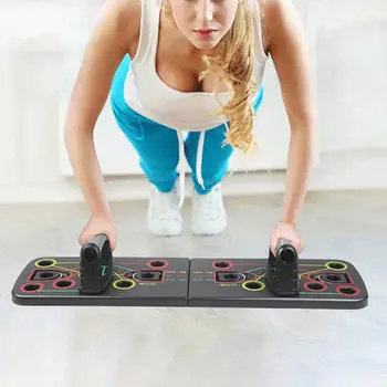 9 w 1 Push Up Board Mężczyźni Kobiety fitness ćwiczenia Push-Up stoiska Body Building narzędzie do domowej siłowni Body Training Equipment