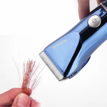 Profesjonalna maszynka do strzyżenia włosów elektryczny trymer do włosów fryzura stop tytanu ostrze do cięcia prawdziwy maszyna fryzjer fryzjer