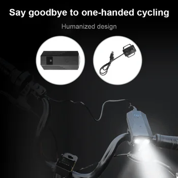 2*T6 LED Bike Light USB akumulator rowerowa przednia Рожковая led 3 tryby 2000mAh jazda na Rowerze reflektory bezpieczeństwa konna latarka latarka