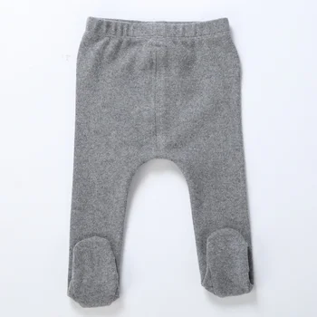 Dziecięce spodnie na nogi córeczka chłopiec wysoka talia brzuch piżamy spodnie bawełna lycra piżamy spodnie 0-6-24мес legginsy z nogami