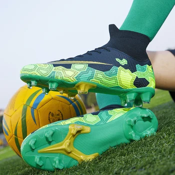 2020 open mężczyźni chłopcy piłkarskie TF/FG buty piłkarskie wysokie kostki dzieci buty szkolenie sportowe trampki rozmiar 35-45