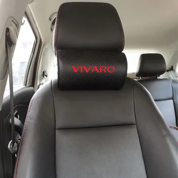 Poduszka poduszka do fotelika Opel Vivaro Carbon Fiber Auto Head Support Neck Protector High-End akcesoria samochodowe wnętrze 1szt