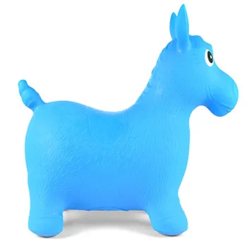 1szt Ride On Child Baby Play Toys Kids Animal Bouncy Horse Hopper Toys dmuchany Bramkarzem Skoki konia zabawki