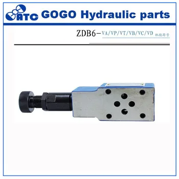 ZDB6/ZDB10 hydrauliczny elektromagnetyczny zawór bezpieczeństwa zawór pływakowy zawór zwrotny ZDB6VA ZDB6VP ZDB6VB