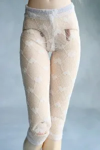 [wamami] 10# białe koronkowe spodnie/rajstopy 1/4 MSD DOD BJD Dollfie