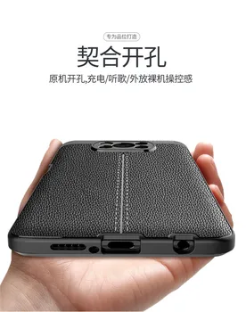 Dla Xiaomi Poco X3 NFC F2 Pro Cases Cover luksusowa skórzana miękka silikonowa tylna pokrywa telefonu противоударная Pokrywa dla Xiaomi Poco X3 Funda