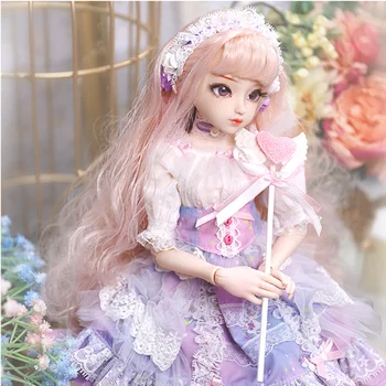 Fortune Days Diary Queen 1/4 BJD joint body with Teresa makeup including clothes shoes hair wykwintne pudełko toy,SD