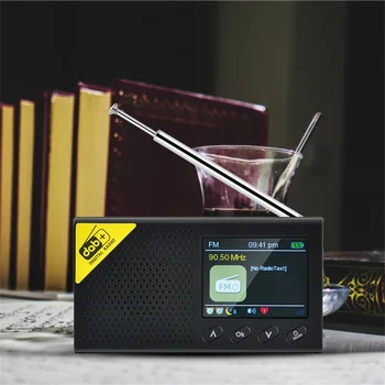 Radio 2021 nowe przenośne radio cyfrowe Bluetooth, odtwarzacz muzyczny DAB/DAB+ i FM перезаряжаемое lekkie domowe mini-radio