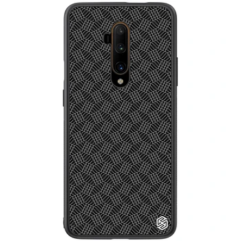 NILLKIN OnePlus 7T Pro Case for One Plus 7T Pro Carbon Case Synthetic Fiber Hard Back Cover for 1+7T Pro