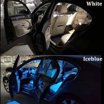 10x Error Free LED Interior Light Kit dla 2007-Mitsubishi Pajero 4 V80 V93 V97 V98 akcesoria mapa kopuła bagażnik światło