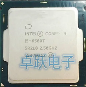 Oryginalny Core I5 6500T I5-6500T CPU procesor 2.5 G 35 W 14 nm czterordzeniowy planszowe zarysowane kawałki darmowa wysyłka