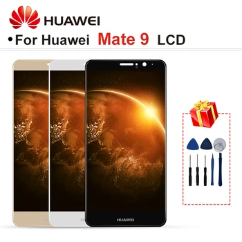 HUAWEI Mate 9 wyświetlacz LCD ekran dotykowy digitizer Huawei Mate 9 wyświetlacz LCD z ramką MHA-L09 MHA-L29 ekran części zamienne