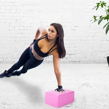 Trwałe EVA Yoga Movement Block Brick Foam Gym Home Stretch Health Exercise Props antypoślizgowe kompresja joga fitness cegła TXTB1