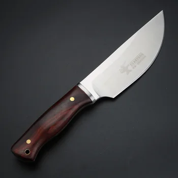 XUANFENG Outdoor Hunting Knife Odcinanie Field Knife Survival nóż ze stałym ostrzem мясницкий nożem Full Tang Janpan stalowe krótkie noże
