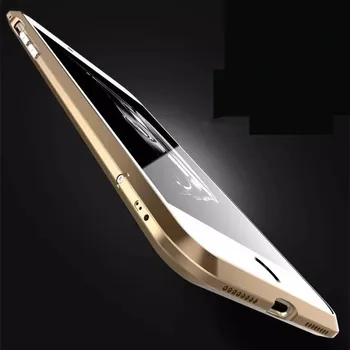 Urządzony w luksusowym oryginalny marka BOBYT aluminium metalowy zderzak do Apple iPhone 8 7 Plus Case Column Shape Frame