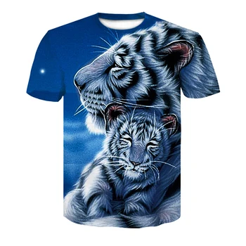 Covrlge najnowsza 3D t-shirt z nadrukiem zwierząt Draw Wzór bluzki z krótkim rękawem, koszulki para damska O-neck t-shirt męska odzież uliczna MTS569