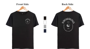 Nowy Mac Miller koszulka Tai Chi druku t-shirt Mężczyźni Kobiety moda casual t-shirt hip-hop raper Mac Miller album pływanie koszulka