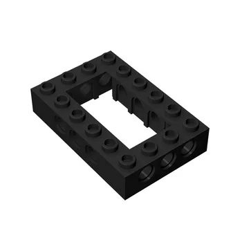 Bloki akcesoria DIY 4x6 szkieletowym cegły z otworami 10 szt. zgodność zbiera cząstki szczegóły techniczne Moc zabawka w prezencie 32531