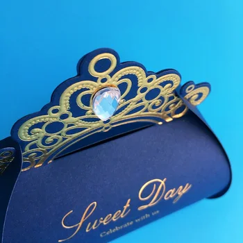 Dekoracji ślubnej imprezy papierowe pudełko urodziny dzieci pudełko czekoladek eleganckie ślubne pamiątki skrzyni 100szt słodycze dzień świętować z nami