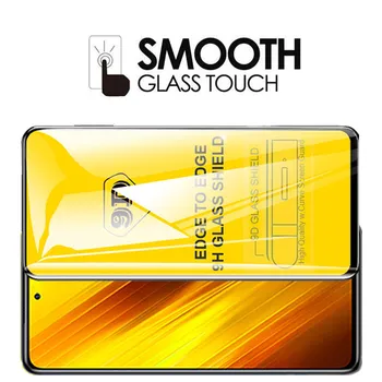 2 szt., szklana folia do Poco X3 NFC Screen Protector Pocophone F1 Mi Poco F2 Pro szkło hartowane Xiaomi Poco X3 szkło ochronne