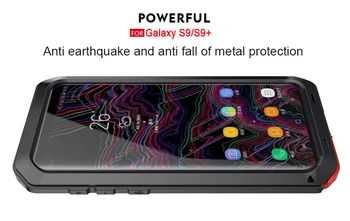 Urządzony w luksusowym Pancerny metalowa pełna etui do Samsung Galaxy S5 S6 S7 Note 10 Pro 9 5 8 Edge S8 S9 S10 Plus S10e противоударная Zatoka