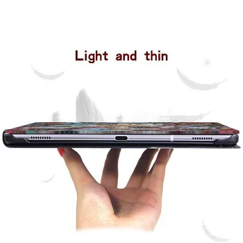 Drukowana Marmurowa sztuczna skóra Smart Tablet Stand Folio Stand Case Cover dla ipada 2 3 4 5 6 /iPad MINI 1 2 3 4 5 /powietrze 1 2 3/Pro 2
