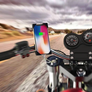 Motocykl rower uchwyt telefonu Moto nawigacja dla Iphone Huawei Xiaomi podstawa wsparcie kierownicy lusterko wsteczne uchwyt