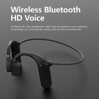 Nowy bezprzewodowy zestaw słuchawkowy Bluetooth 5.0 Bone Conduction Headset Driving Sports Zestawu Hands-free do wszystkich telefonów komórkowych