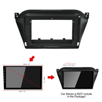 10,1 - calowy panel samochodowy dla JAC S2 - 2018 Double-Din Car dvd Fascias Frame Audio Fitting Adapter Facia Panel Dashboard