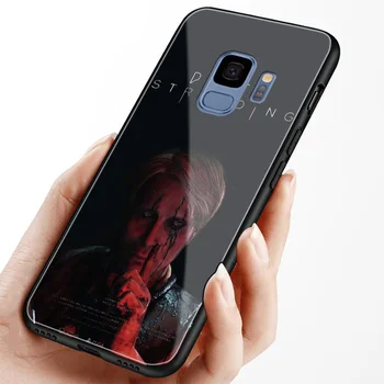 Death Stranding plakat miękki silikonowy szklany etui na telefon etui na Samsung Galaxy S8 S9 S10 S10e S20 Ultra Note 8 9 10 Plus