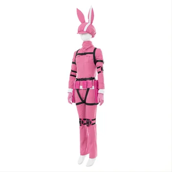 Sword Art Online Cospaly Alternative - Gun Gale Online Costume Pink LLENN Kohiruimaki Karen Halloween Cosplay Costumes