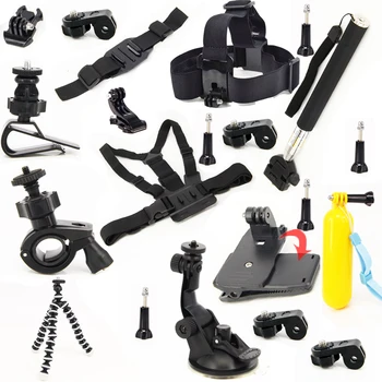 Travel Set profesjonalne akcesoria Bundle Kits dla Sony Action Cam Kits for HDR-AS200VR AS100V AS15 AS30V AZ1 FDR-X1000VR