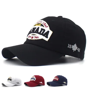 Moda nowa Kanada czapka z daszkiem kobiety hip-hop ulica Słońce kapelusz mężczyźni casual bawełna ciężarówka czapki prezent dla miłośników