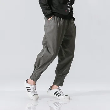 2021 męskie spodnie koreański styl Harajuku Solid Men Jogger spodnie treningowe temat casual męskie uliczne spodnie dropshipping