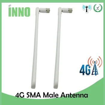 2 szt. kryty 4G LTE antena 5dbi SMA męski złącze antena huawei B593 LTE 4G router bezprzewodowy modem przekaźnik kolor biały
