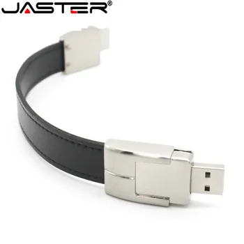 JASTER bransoletka z pamięci USB Pendrive 4 GB 8 GB 16 GB 32 GB USB 2.0 flash laski bransoletka uchwyt dysku