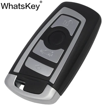 WhatsKey Car Smart Remote Key Fob 315/433/868 Mhz PCF7945P chip бесключевой wejście do BMW CAS4 3 5 7 serii E60 E90 X3 X5 M3 F10 F30
