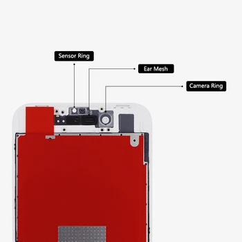 Efaith AAA Grade 20 szt Dla iPhone 8 8 Plus 8P LCD Display Screen wymiana obiektywu Pantalla ekran dotykowy Digitizer