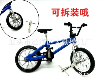 HOT Mini Finger BMX Bicycle Flick Trix Finger Bikes Toys BMX Bicycle Model Bike gadżety nowość gag zabawki